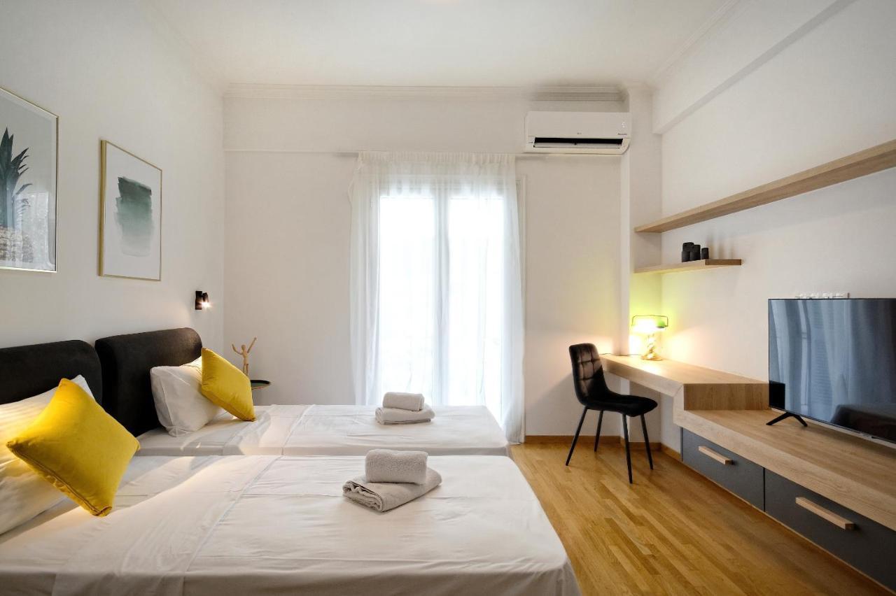 Elegant Big Apartment In Athens Center With Balcony エクステリア 写真